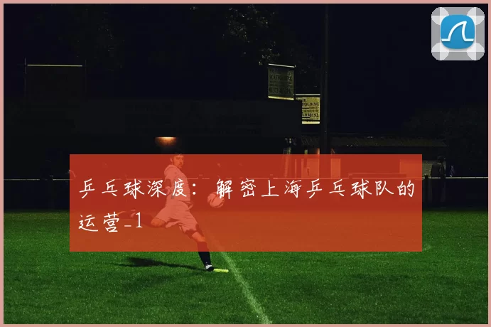 乒乓球深度：解密上海乒乓球队的运营_1