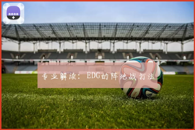 专业解读：EDG的阵地战打法